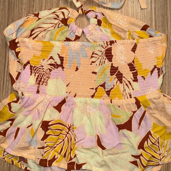 Volcom Women's Oh Lei Halter Neck Cami Top size medium - Picture 7 of 9